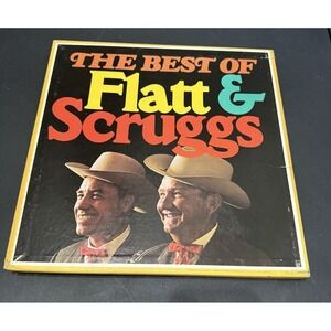 The Best of Flatt & Scruggs (4 LP Box) A‎ COLUMBIA MUSICAL TREASURY Used 1973